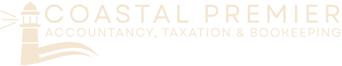 Coastal Premier Accountancy Logo PNG Top Horizontal